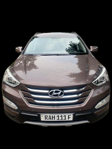 HYUNDAI SantaFe, plate RAH 111 F